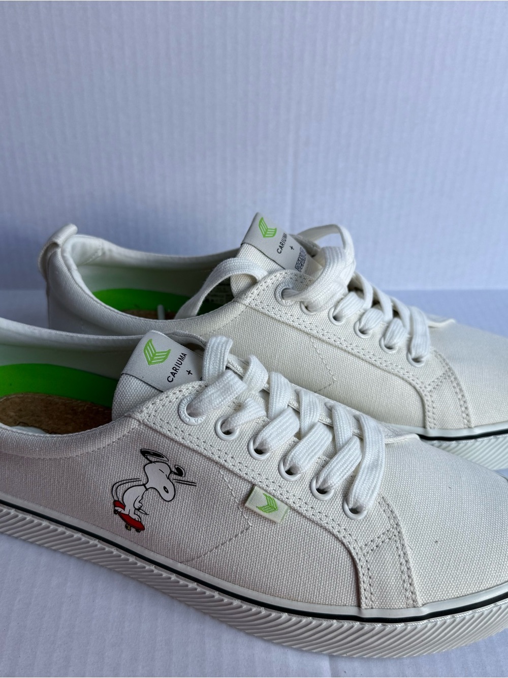 Cariuma x Peanuts Snoopy OCA Low Canvas Men’s 10 Women’s 11.5 LIKE NEW